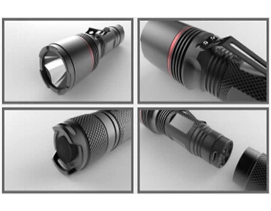 Flashlight, AL35, 1000Lm (Max), 3~5 Hours Flashlight, AL35, 1000Lm (Max), 3~5 Hours
